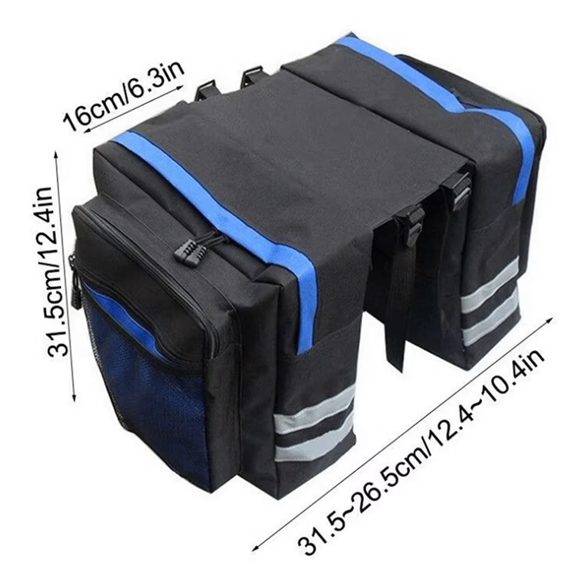 ONESPORT Tail Bag – Geräumige, wasserdichte E-Bike Gepäckträgertasche