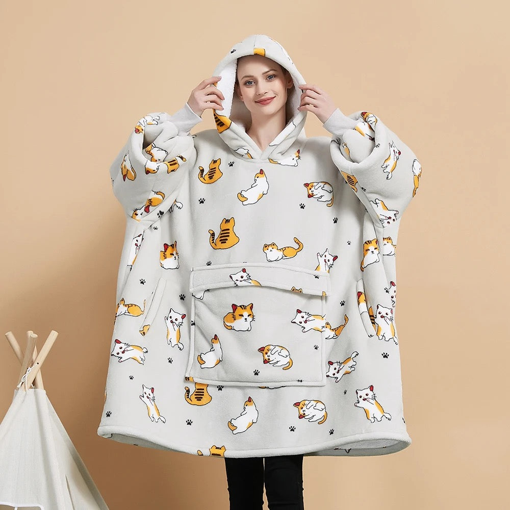 The Nuffie – Wearable Hooded Blanket (Limited Edition Prints)