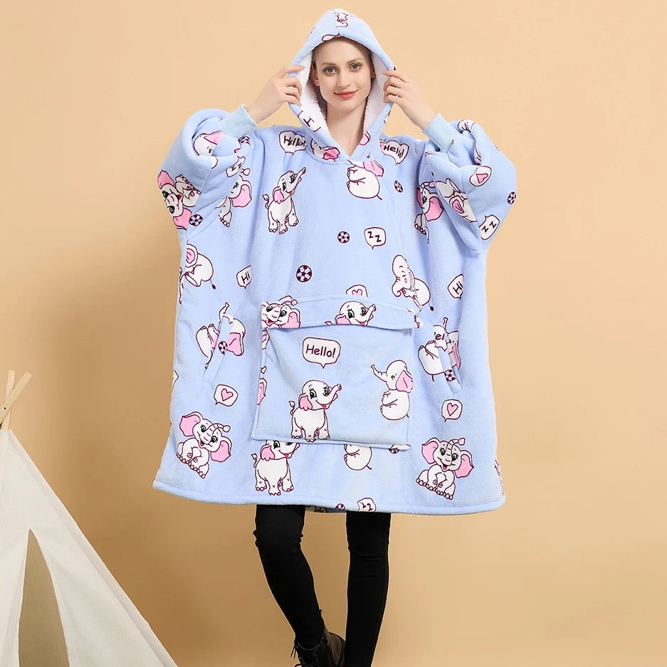 The Nuffie – Wearable Hooded Blanket (Limited Edition Prints)