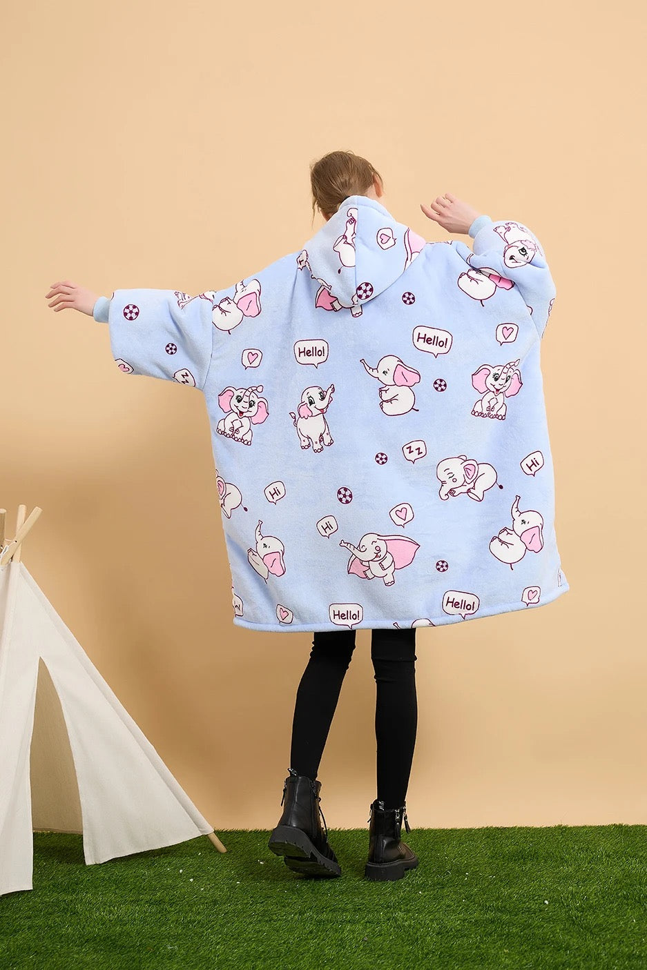The Nuffie – Wearable Hooded Blanket (Limited Edition Prints)