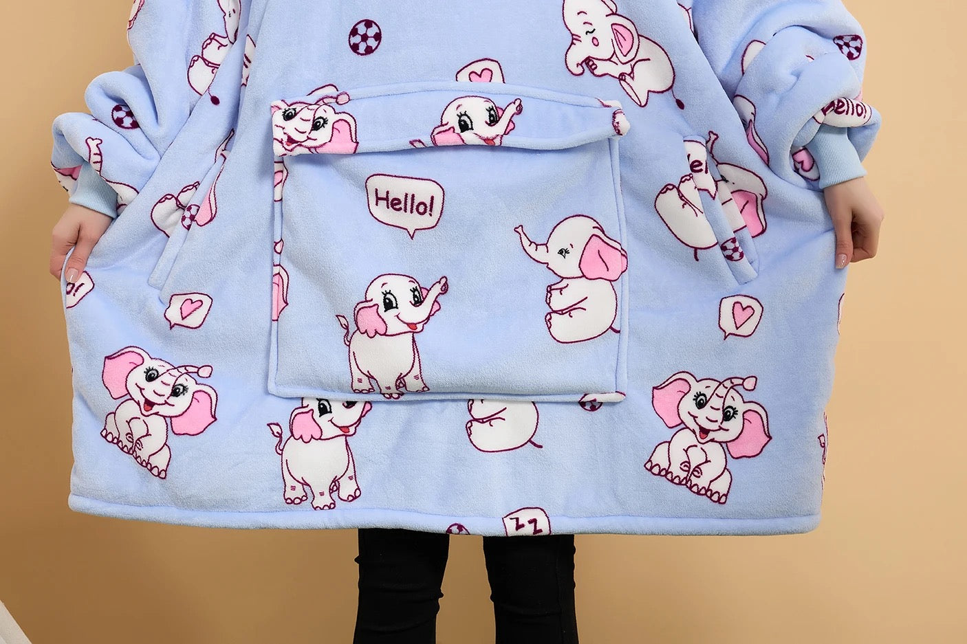 The Nuffie – Wearable Hooded Blanket (Limited Edition Prints)