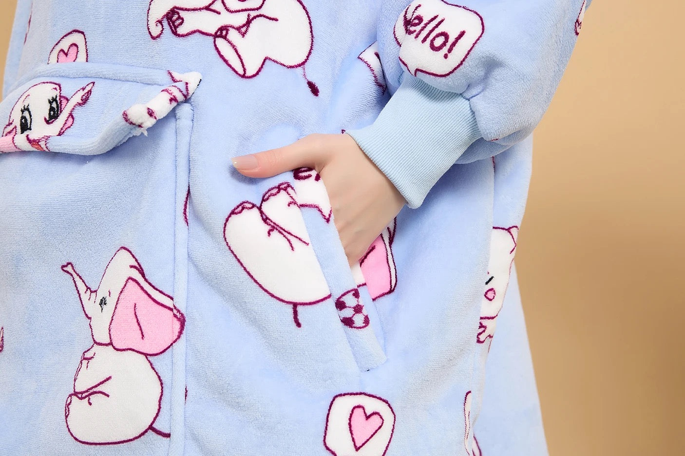 The Nuffie – Wearable Hooded Blanket (Limited Edition Prints)